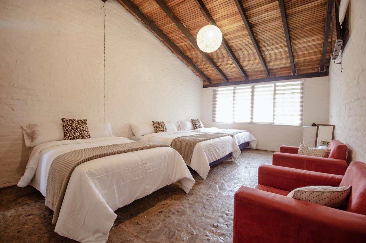 Bed and Breakfast Rustic Quinta La Aurora Baños Exteriér fotografie