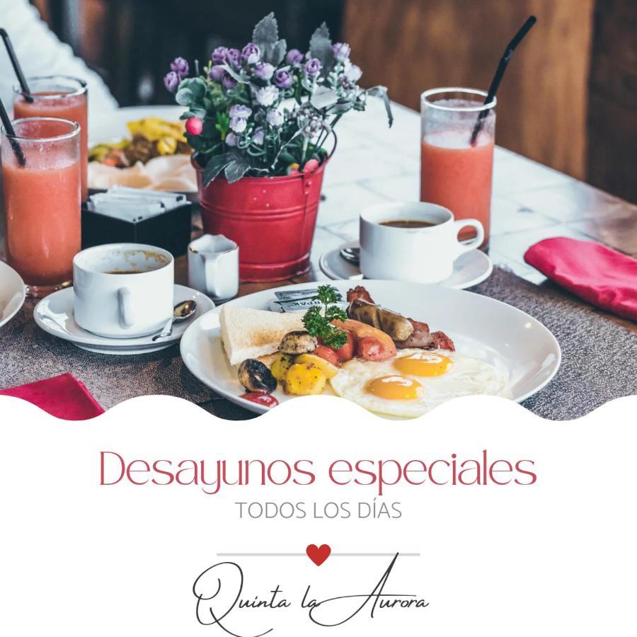 Bed and Breakfast Rustic Quinta La Aurora Baños Exteriér fotografie