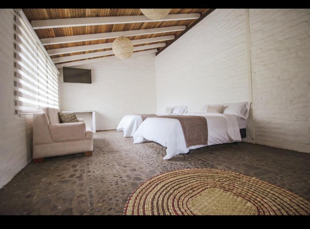Bed and Breakfast Rustic Quinta La Aurora Baños Exteriér fotografie