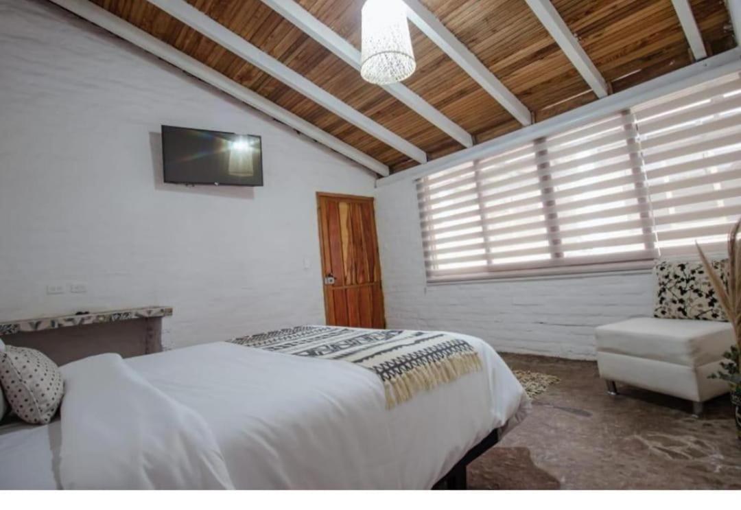 Bed and Breakfast Rustic Quinta La Aurora Baños Exteriér fotografie