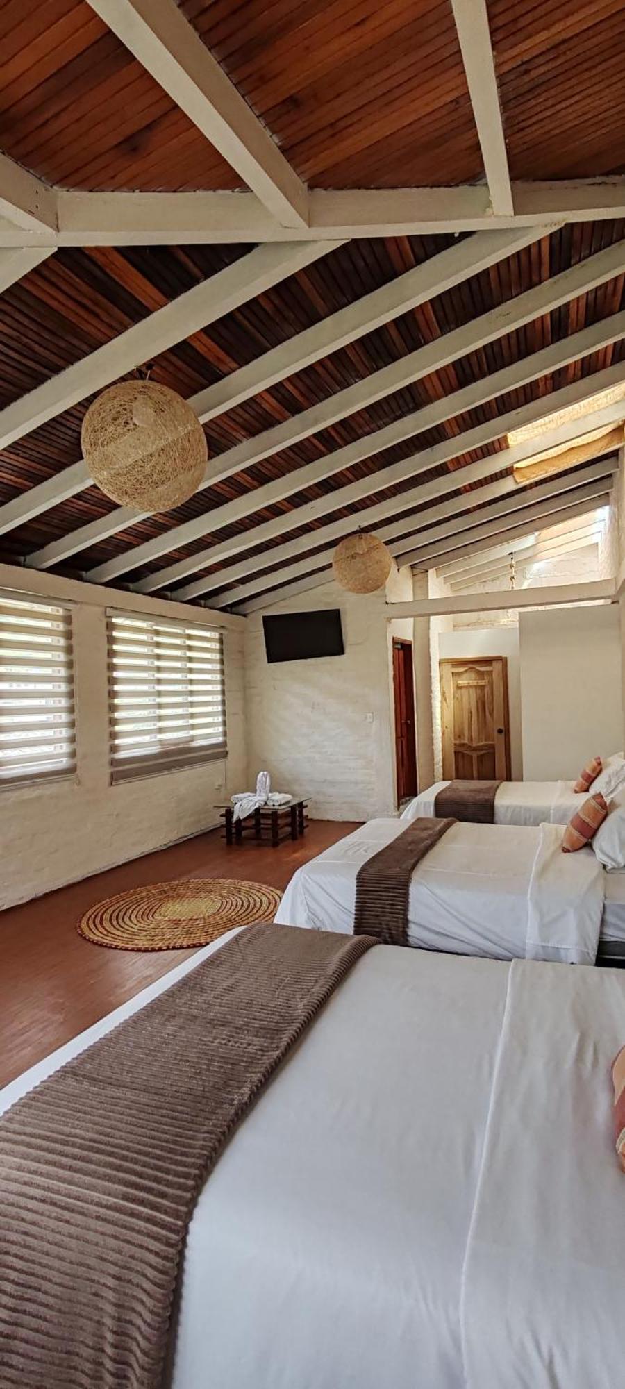 Bed and Breakfast Rustic Quinta La Aurora Baños Pokoj fotografie