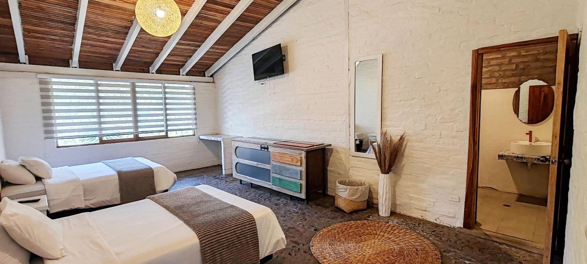 Bed and Breakfast Rustic Quinta La Aurora Baños Pokoj fotografie